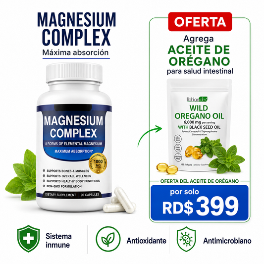 Magnesium Complex ocho formas