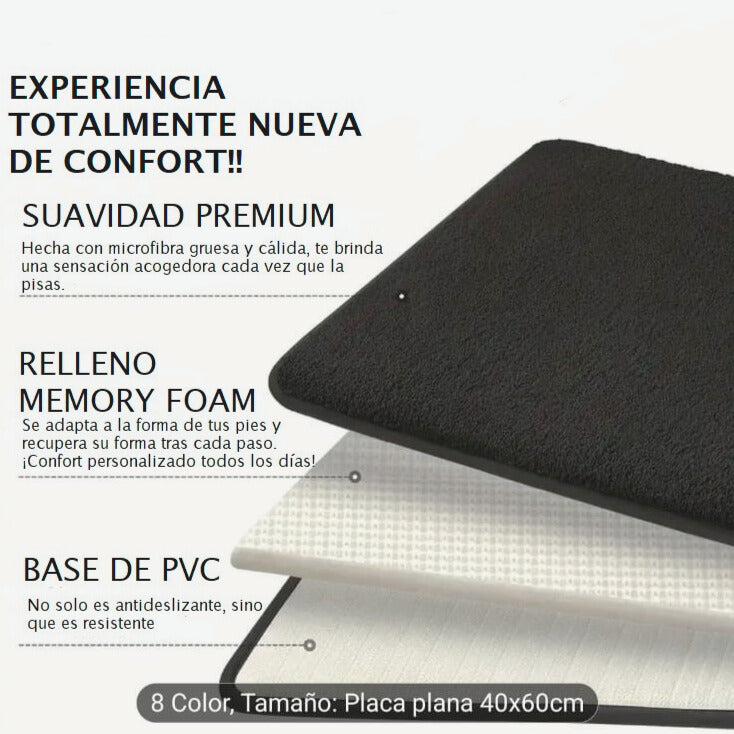 Alfombra de Baño Viscoelástica Antideslizante